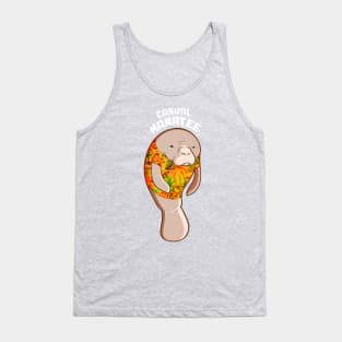 Casual Manatee Tank Top